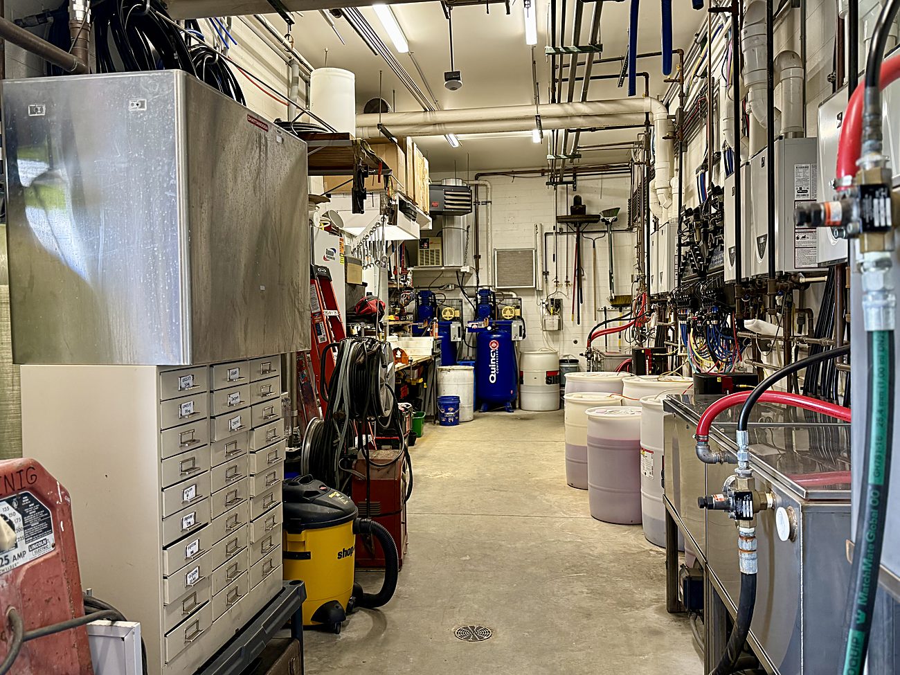 State-of-the-art car wash equipment at Ultra Car Wash